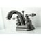 Kingston Brass NB5610AL 4" Centerset Bathroom Faucet, Black Stainless Steel NB5610AL - alternate 5